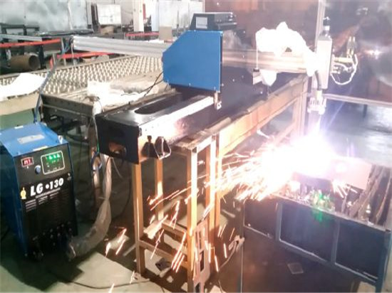 Prenosný CNC plazmový plazmový rezací stroj pre nehrdzavejúce, uhlíkové ocele a lacné súčiastky
