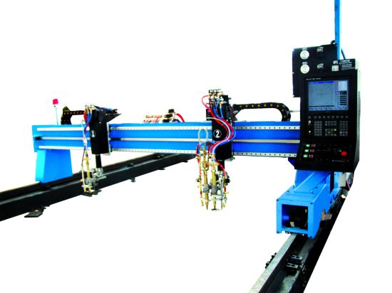 Prenosné CNC plazmové rezacie stroje a automatické stroje na rezanie plynu s oceľovou traťou
