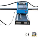 čínština typ portál CNC plazmový rezací stroj, oceľové dosky rezanie a vŕtanie stroje továrenské ceny